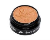 SOMBRA COMPACTA COM GLITTER LARANJA